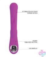 Lamar Led Digital Display Rabbit - Fuchsia - Image 2