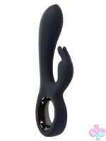 Late Night Bunny Dual Vibrator in Black by Playboy Pleasure - Image 2