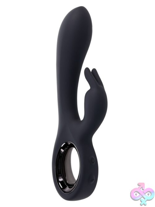 Late Night Bunny Dual Vibrator In Black By Playboy Pleasure - Image 2