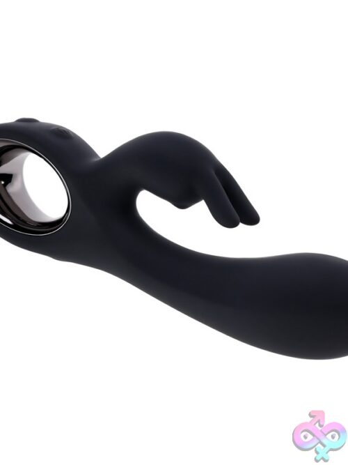 Late Night Bunny Dual Vibrator In Black By Playboy Pleasure - Image 3