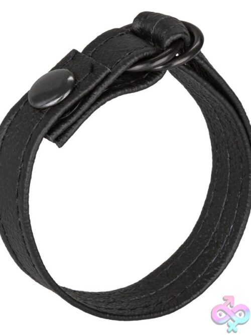 Leather Cinch Adjustable Erection Enhancer – Black - Image 2