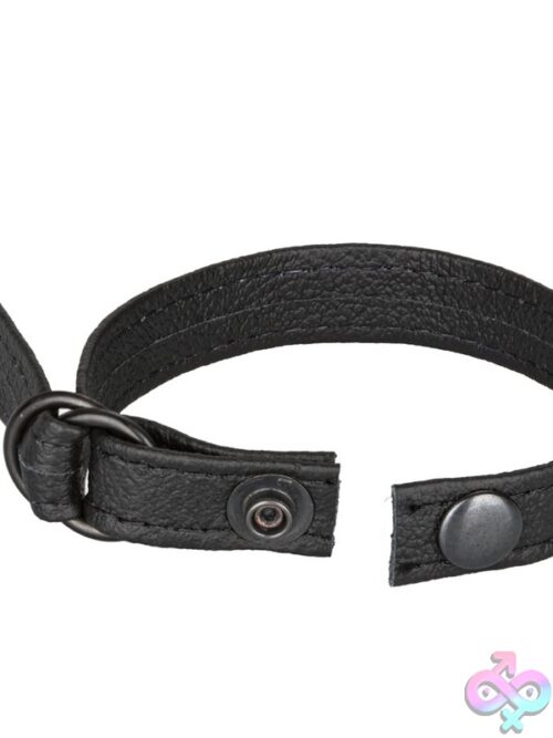 Leather Cinch Adjustable Erection Enhancer – Black - Image 3