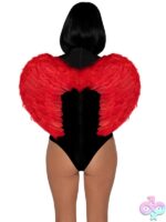 Marabou Trimmed Feather Angel Wings 2776