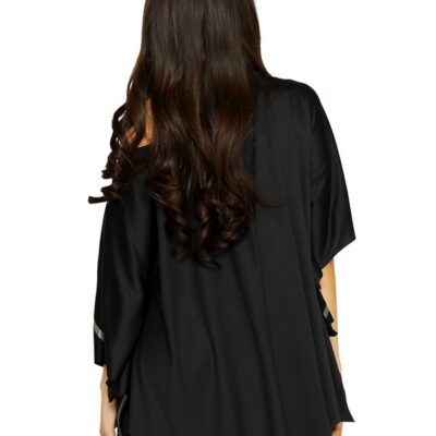 Glitter Web Poncho