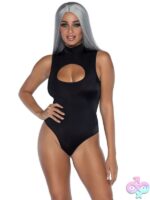 Keyhole Bodysuit Spandex Keyhole Bodysuit by Leg Avenue