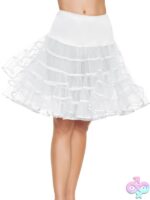 Petticoat Skirt Knee Length by Leg Avenue — layered tulle lingerie skirt