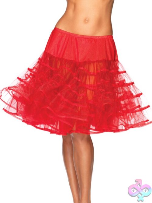 Knee Length Petticoat Skirt