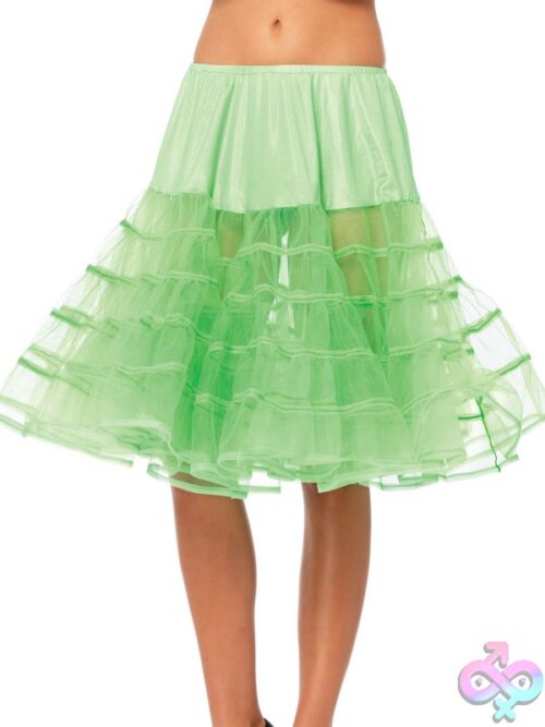 Knee Length Petticoat Skirt