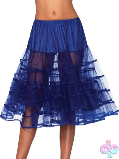 Knee Length Petticoat Skirt