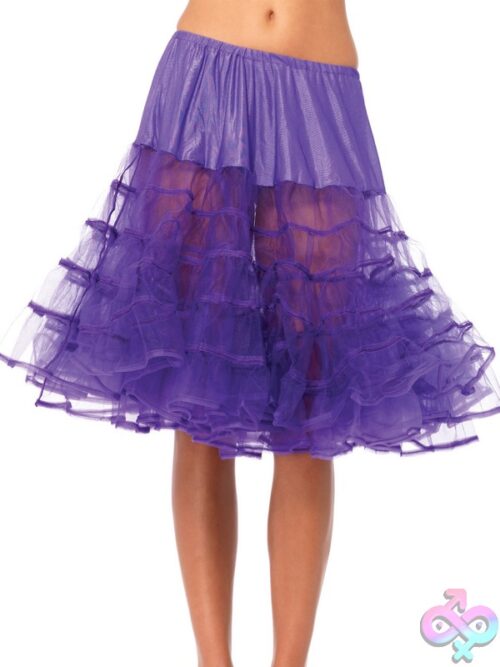 Knee Length Petticoat Skirt