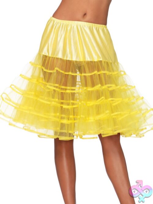 Knee Length Petticoat Skirt