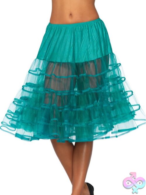 Knee Length Petticoat Skirt