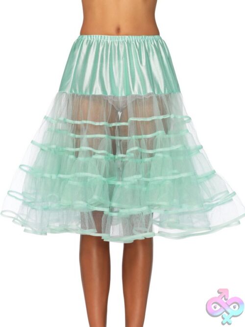 Knee Length Petticoat Skirt