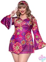 Plus Size PC Hippie Girl Costume by Leg Avenue — themed costume for her