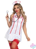 Head Nurse Costume 3 Piece Set by Leg Avenue