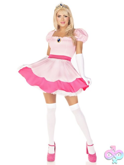 4 Piece Pink Princess Costume