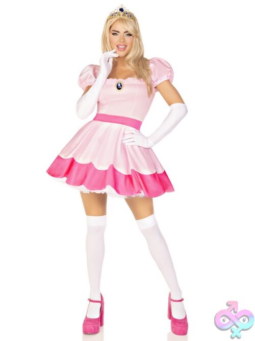 4 Piece Pink Princess Costume