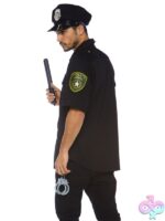 Mens 4 Pc Cuff Em Cop Costume