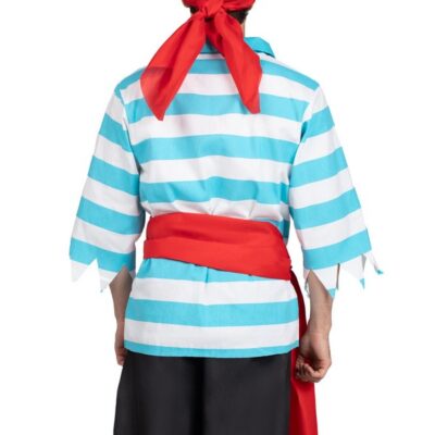 Mens 4 Pc Pillaging Pirate Costume