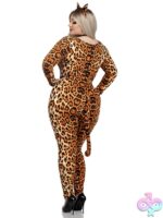 Plus Size 3 Pc Cougar Costume