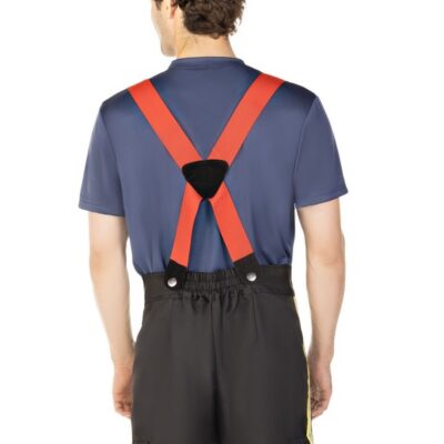 Mens 3 Pc Fire Captain Costume
