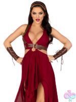 4 Piece Warrior Maiden Costume by Leg Avenue — full themed lingerie set