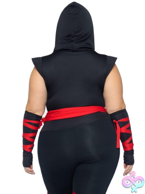 Plus Size 4 Pc Deadly Ninja Costume