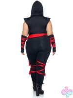 Plus Size 4 Pc Deadly Ninja Costume