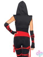 4 Piece Deadly Ninja Costume