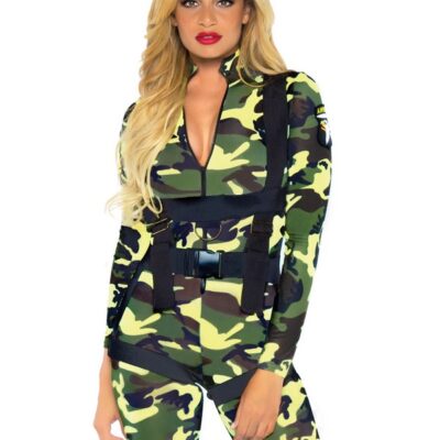 Paratrooper costume 2 Piece Pretty Paratrooper by Leg Avenue
