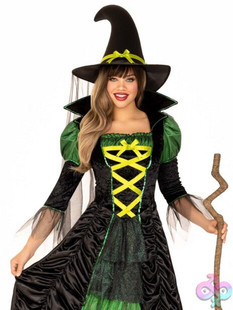 Storybook Witch Costume 3 Piece Set by Leg Avenue