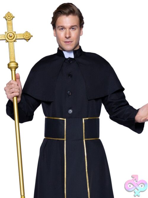 Mens 2 Pc Priest Costume