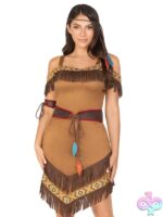 4 Piece Native Princess Costume by Leg Avenue — themed lingerie costume for her