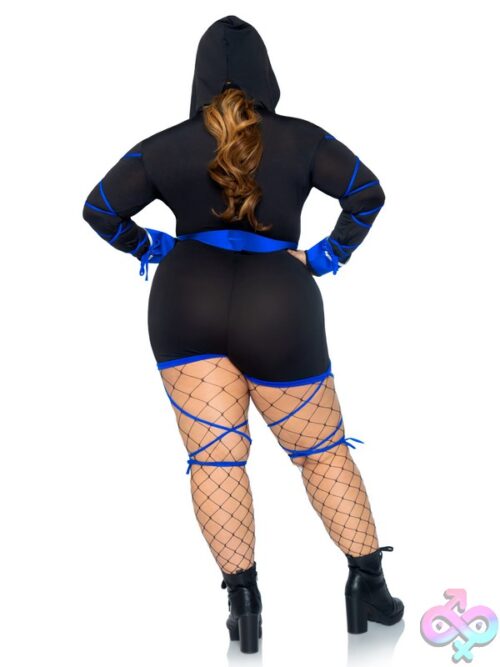 Plus Size 3 Pc Dragon Ninja Costume