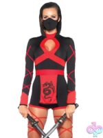 Dragon Ninja Costume 3 Piece Set by Leg Avenue