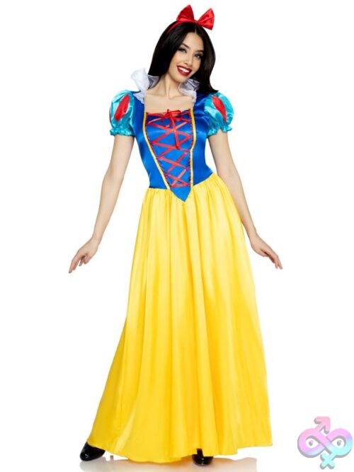 2 Piece Classic Snow White Costume