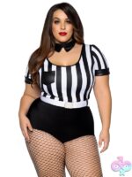 Plus Size 3 Pc No Rules Referee Costume