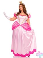 Plus Size PC Classic Pink Princess Costume by Leg Avenue — pink themed costume for her pleasure