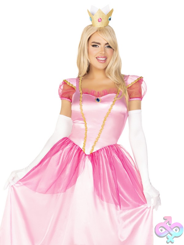 Discreet-Toys-Leg-Avenue-Costume-85461_001_005 Classic Pink Princess Costume 2-Piece By Leg Avenue