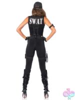 7 Piece Deluxe Swat Commander Costume