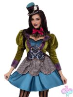 Deluxe Mad Hatter Costume 3 Piece Set by Leg Avenue