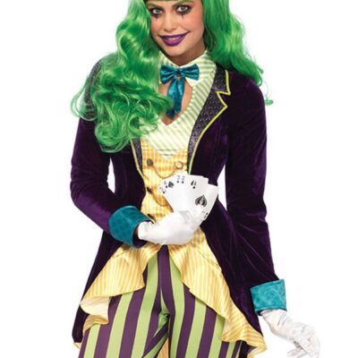 Trickster Costume 2 Piece Wicked Trickster Costume by Leg Avenue