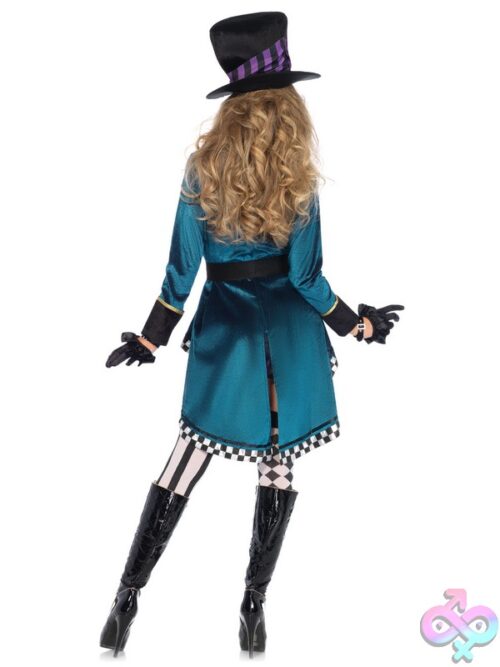 5 Pc Delightful Hatter Costume