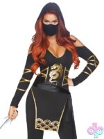 Stealth Ninja Costume 3 Piece by Leg Avenue