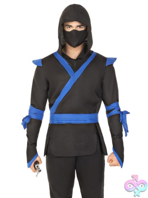 Mens 5 Pc Ninja Costume