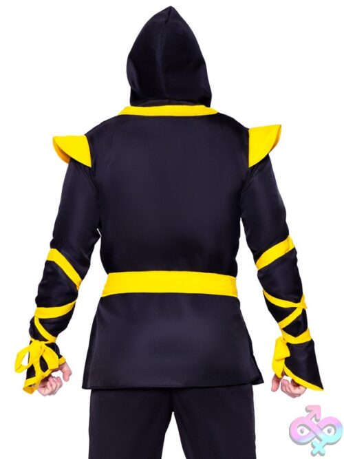 Mens 5 Pc Ninja Costume