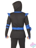 Mens 5 Pc Ninja Costume