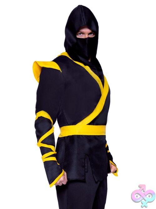 Mens 5 Pc Ninja Costume
