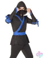 Mens 5 Pc Ninja Costume