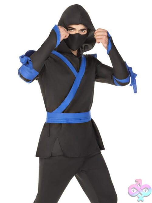 Mens 5 Pc Ninja Costume